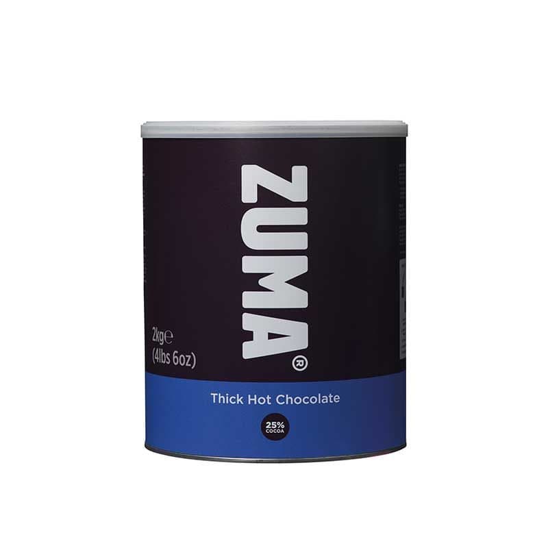 Zuma THICK Hot Chocolate Powder Mix (2kg tub) Pennine Tea and Coffee