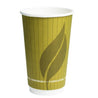 Biodegradable and Compostable 16oz Double Wall Hot Drink Take out cups (500)